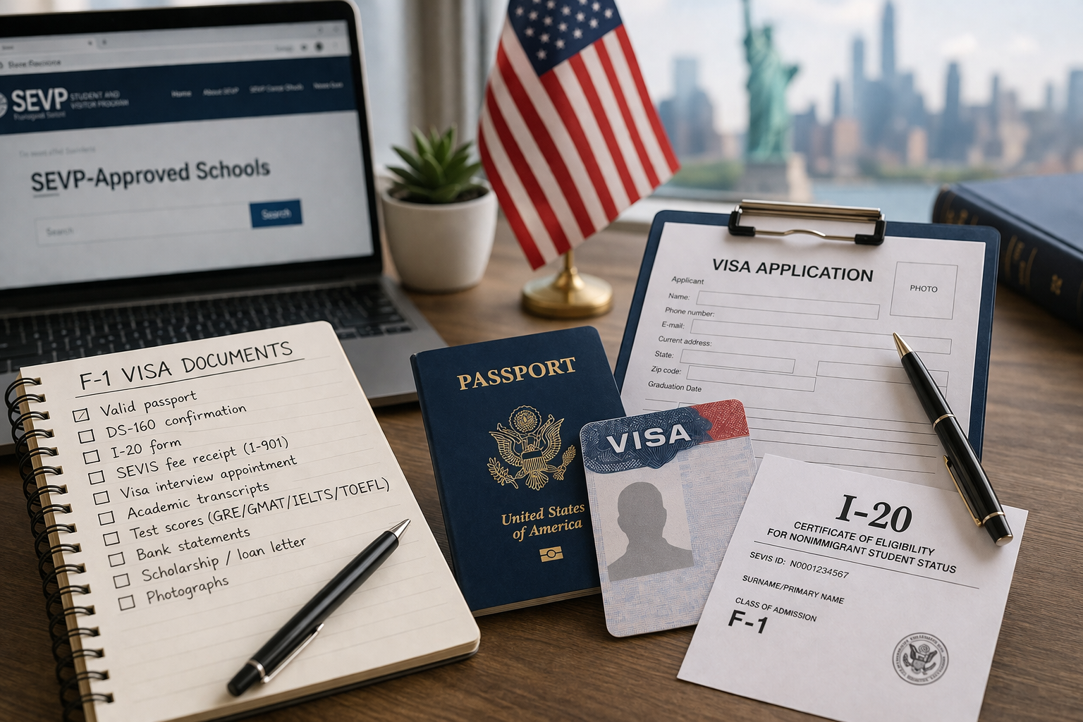 USA F1 Visa Requirements